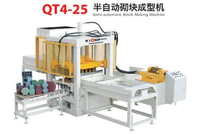 Автоматическая машина для производства блоков QT4-25